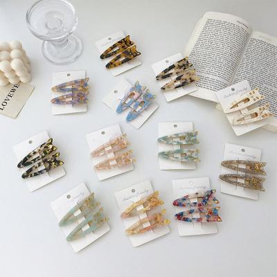 China 2022 Newest Style Korean Fashion Design Cute Cat Hairpin Pvc Acrylic Side Cute Cat Hairpin Pvc Acrylic Side Hair Accessories for sale