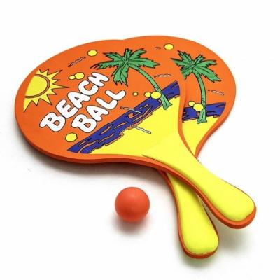 China MDF Beach Wooden Tennis Racket Perfect for Vacations, Travel, Beach, Schools, Backyard for sale