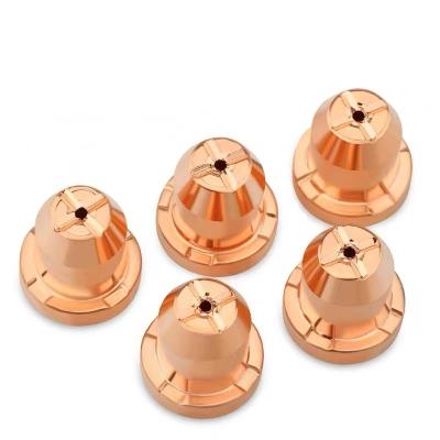 China Cutting Custom Cutting Tools Parts Copper Cutting Torch Consumables Tc60 Nozzle Accessories for sale