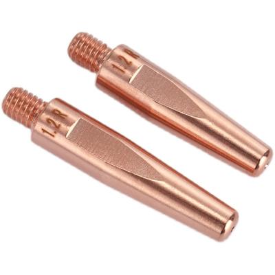 China Soldering Equipment Tools Welding Accessory Custom Contact Tip 200a Welding Torch Tip for sale