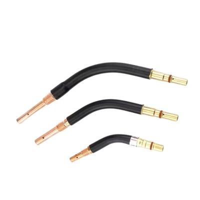 China Supplier 16mm flexible swan neck 200a welding torch swan welding neck for welding torch for sale