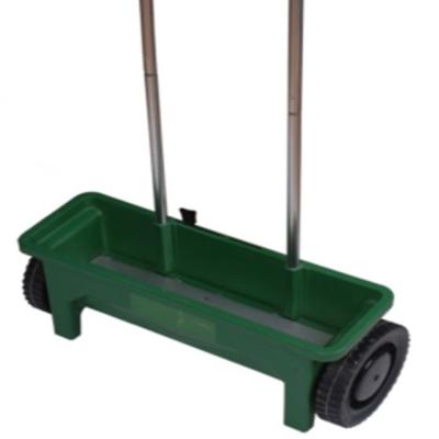 China Seed Emission Spreader 12 Liter Garden Lawn Salt Manual Seed Emission Spreader Manual Fertilizer Seed Emission Spreader for sale