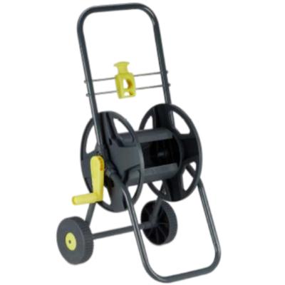 China Hot Selling High Quality Plastic Garden Tools Adjustable Hose Reel Cart For 30m 40m for sale