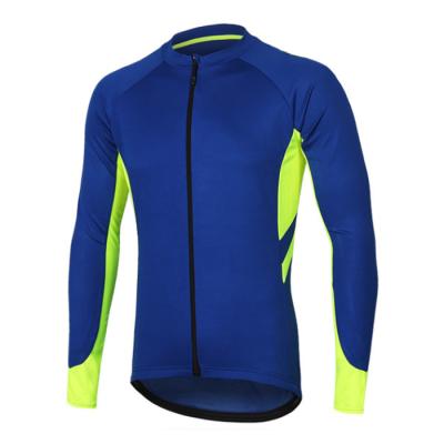 China Custom Professional Mens Long Sleeve Full Zip Mountain Road White Breathable Quick Dry Cycling Luminous Cycling Tank Top for sale