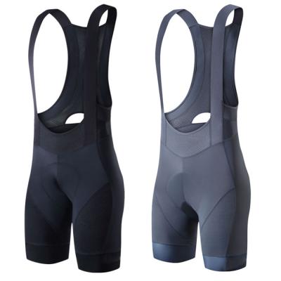 China New Summer Custom Logo Moisture Breathable Breathable Strap Hollow Pure Color Men Cycling Bib Shorts for sale