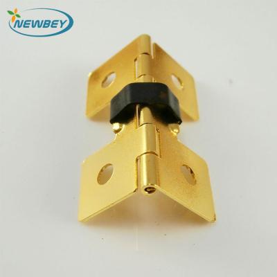 China Small Jewelry Box Hinges Spring Hinges Hotsale Small Jewelry Box Hinges Spring Hinges D01 With Four Holes for sale