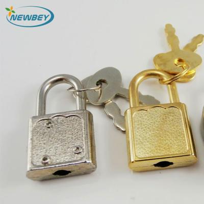 China With 2 Key Decorative Diary Book Lock NL101 In Square Shape for sale