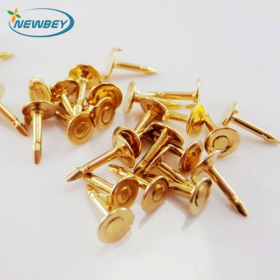 China China Metal Big Butterfly Clutch Key Pin BU201 For Badge Button for sale