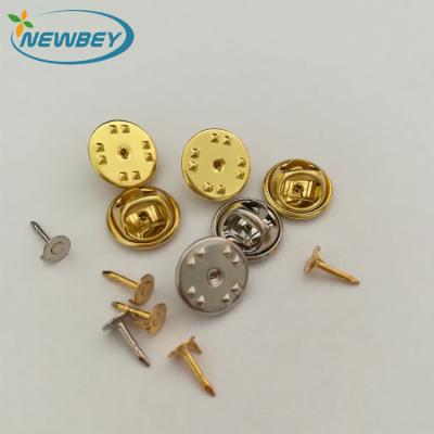 China China Decorative Brass Clutch Backs For Badge Lapel Pin BU101 for sale