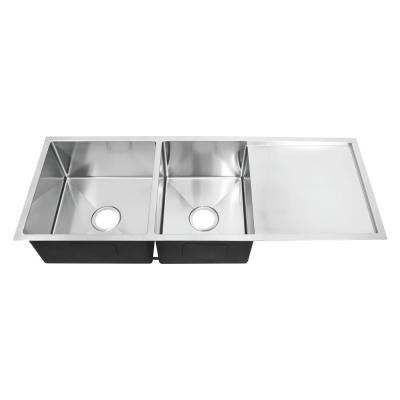 China Fregadero de cocina moderno durable del estilo con el indicador grueso del panel 16 del escurridero/el fregadero de cocina moderno en venta