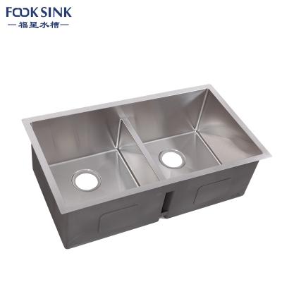 China Durable Low Divide Sink SUS 304 Steel Material Excellent Rust Resistance for sale