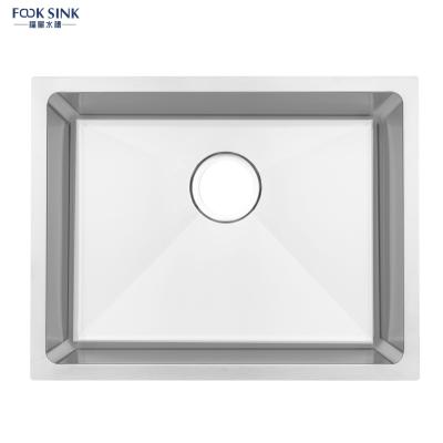 China 304 Ss Kitchen Sinks Undermount High Durability With Elegant Appearance / Single Stainless Steel Kitchen Sink for sale