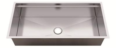 China Luxury Top Mount Stainless Steel Sink , Satin Finish High End Kitchen Sinks for sale