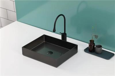 China Lavabo de lavado a mano hecho a mano nano montado superior del delantal de Pvd del fregadero del cuarto de baño de la cocina en venta