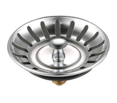 China Undermount Siphon 304 Stainless Steel Kitchen Sink Strainer for sale