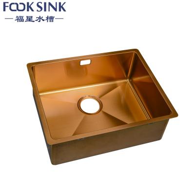 Cina Lavandino 457mm*381*254mm di acciaio inossidabile di Rose Gold SUS304 PVD in vendita