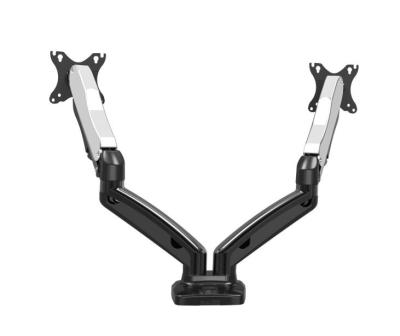 China Low Price Alu Stainless Steel Monitor Arm Monitor Arm Stand Monitor Wall Bracket Steel Plastic Arm for sale