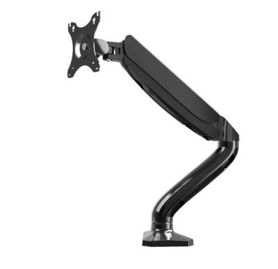 China Alu Quality Price Monitor Lcd Monitor Arm Suitable Monitor Arm Steel Plastic Guaranteed Single Telescopic Arm for sale