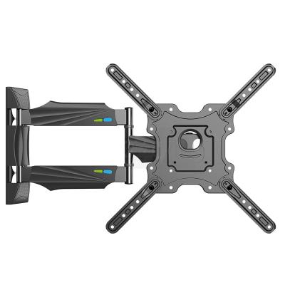 China Full Steel Heavy Duty Motion Articulating TV Bracket 32-55 Inch LED , LCD Monitor Adjustable VESA 100*100-400*400mm TV Wall Mount for sale