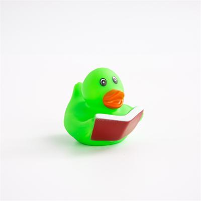 China Cognitive Floating Toy Innovative Soft Assorted Duckies Bathtime Pool Rubber Ducks Bath Toys for sale