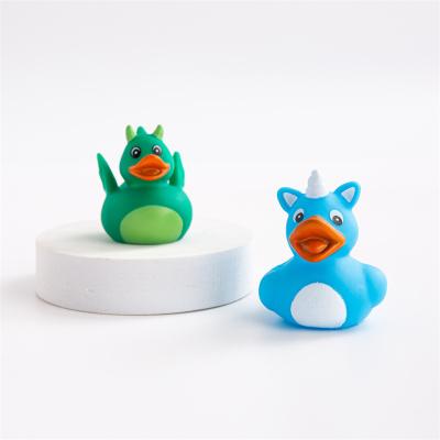 China Toy Bulk Swimming Floater Baby Duck Toy Animal Bath Cognitive Floating Vinyl Rubber for sale