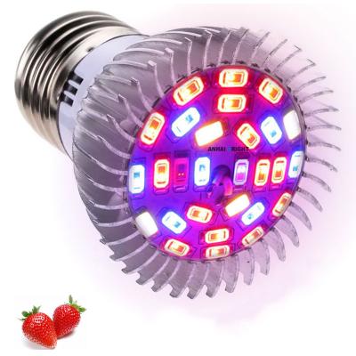 China Seed starting best selling 28W led grow light bulb full spectrum e26 e27 gu10 indoor growing lamp for plants for sale