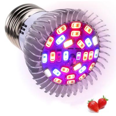 China Seed starting lanhai e27 28w 28 watt bright plastic light bulb red blue dragon fruit led led grow light indoor house plant for sale