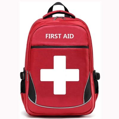 China FREE SAMPLE Emergency Waterproof First Aid Kit Emergency Medical Backpack, Multi-pocket Waterproof Trauma Bag, Suitable for Travel for sale