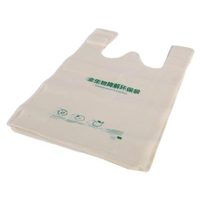 China Wholesale Customized Compostable Biodegradable Food Bags Handled Shopping Bags for sale