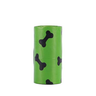 China Stored Outdoor Degradable Disposable Pet Poop Bag Dog Poop Bag Eco-Friendly Garbage Bags for sale