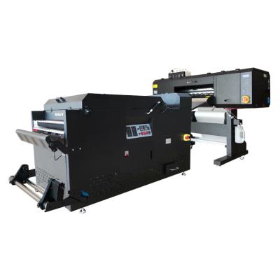 China Garment Shops PET Transfer Film XP600 I3200 Dual 4 Machine 30cm 60cm DTF Printer With Powder Shaking Dryer Printhead Digital Printing for sale