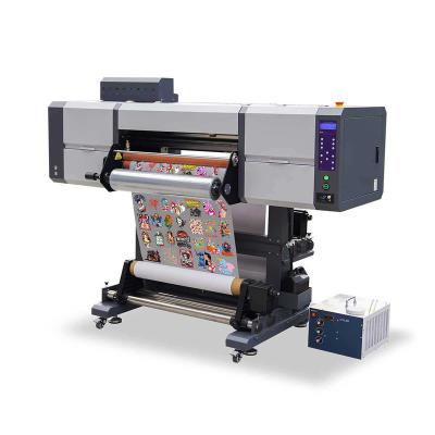 China Garment Shops 30Cm 60Cm DTF Film 3D Printer A3 A2 UV Roll To Roll Straight To Film Digital Inkjet Flat Bed Printer For A/B UV Film for sale