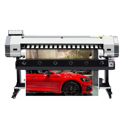 China Garment Shops 1.8M 6 Feet Large Format CMYK 1.9M Roll To Roll Inkjet Sublimation Heat Transfer Polyester Fluorescent Printer for sale