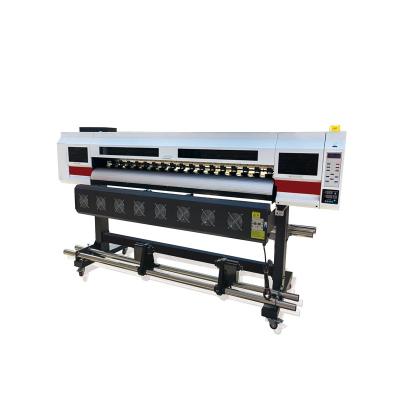 China Garment Shops 1.8M 6 Feet 1.9M 4 Heads Roll To Roll Large Format CMYK Inkjet Sublimation Heat Transfer Polyester Fluorescent Printer for sale