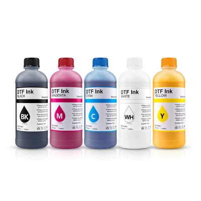 China White Color 500ML DTF Ink Vivid Inkjet Ink For Epson l800 1390 A3 A4 Film Transfer Machine Transfer Printer for sale