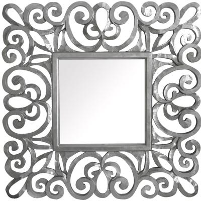 China European Style Minimalist Wall Decorative Wooden Mirror With Frame Wall Mirror Home Decor For Interior Design Ideas for sale