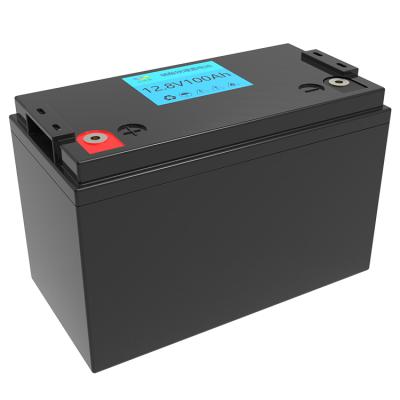 China Machine- Green Energy 12V 100Ah LFP Deep Cycle Lithium Ion Battery for sale