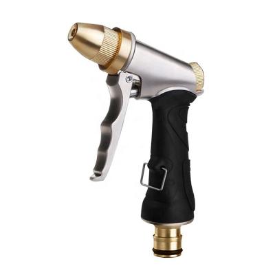 China High Pressure Brass Water Wash Jet Hose Spray Gun Garden Nozzle Nozzle Car Variable Flow Controls for sale