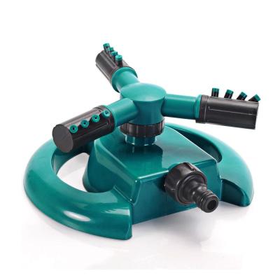 China 3AM Plastic ABS Adjustable Nozzle Three-arm Lawn Sprinkler For Kids Playtime for sale