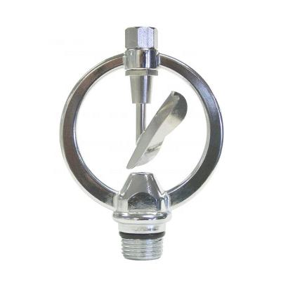 China Lawn Garden Irrigation Garden Lawn Landscape Greenhouse 360 ​​Degree Zinc Metal Rotary Butterfly Irrigation Main Sprinkler for sale