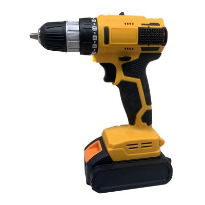 China Metal/Wood/Wall/Steel/Plastics Drilling/Screw Drive OEM Portable Professional Cordless Drill 18V Cordless Brushless Drill With Two Battery for sale