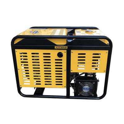 China TP12000DGE open single phase 3 phase battery start electric generator 10kw 12kva diesel generator for sale TP12000DGE for sale