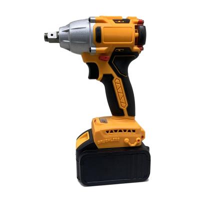 China Brushless High Torque 320NM 2000mah Battery OEM 36V Cordless Motor Impact Wrench For 1/2