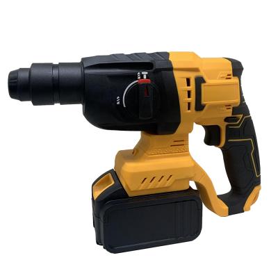 China OEM 36V 2000m/Ah Two Batteries Portable Brushless Industrial Cordless Rotary Hammer Drill for sale