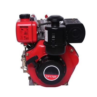 China Small power 211cc 2.5L air-cooled single cylinder TP170F 4HP 2800W diesel engines for sale for sale