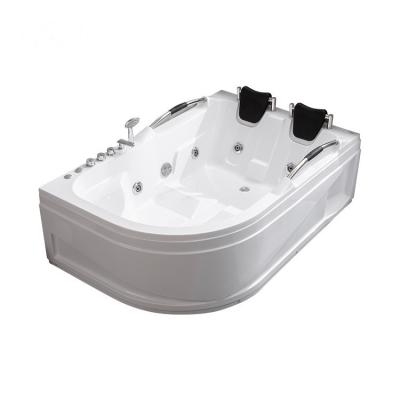 China Eco - Friendly Material Modern Home Use Bathtub 1.8 Meter 2 Person Combo Massage Bathtub for sale