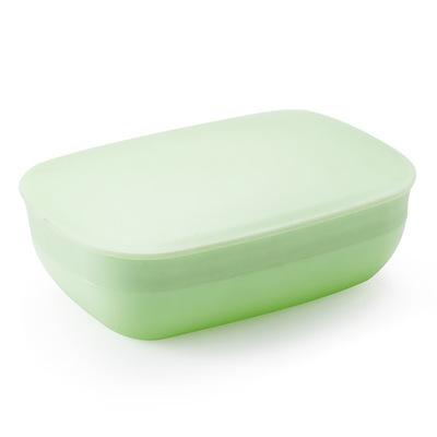 China Modern Portable Day Care With Waterproof Cover Soap Dish Plastic Soap Bottle for sale