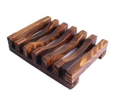 China Modern the originality of the wooden soap dish natural soap box charcoal soap dish for sale