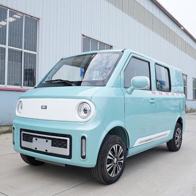 China Auto Cloth 4 Wheel Four Sets New Energy Logistics Vehicle Electric Mini Cargo Van Passenger Transport And Delivery for sale