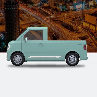 China New Light Fabric Single-row 2 Seat Good Logistics And Delivery Cargo Mini Electric Pickup Truck For Four-wheel Adult for sale